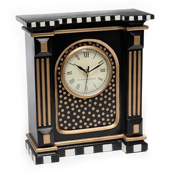 MacKenzie-Childs Courtly Check Mantel Clock