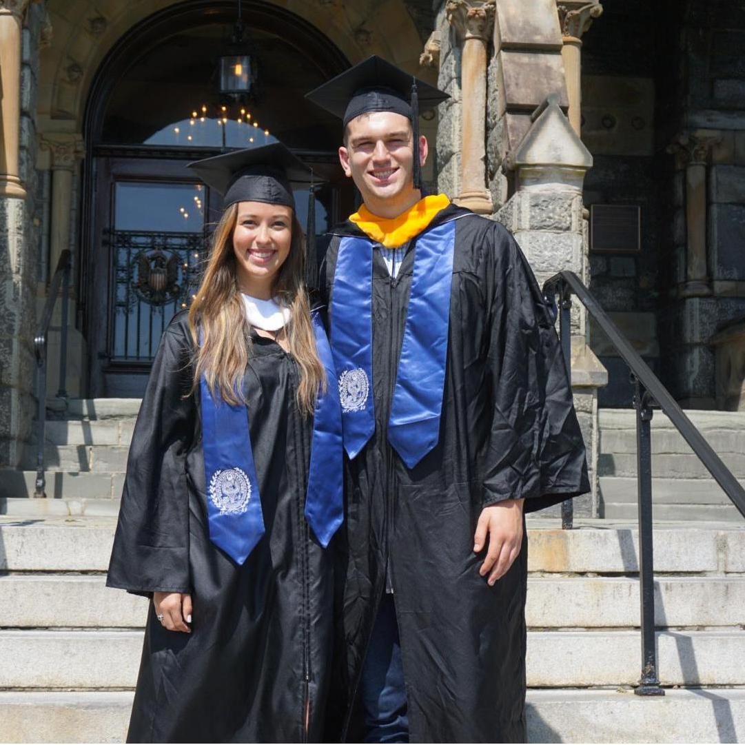 May 19, 2018 | Allison and Nick graduate from Georgetown University!
