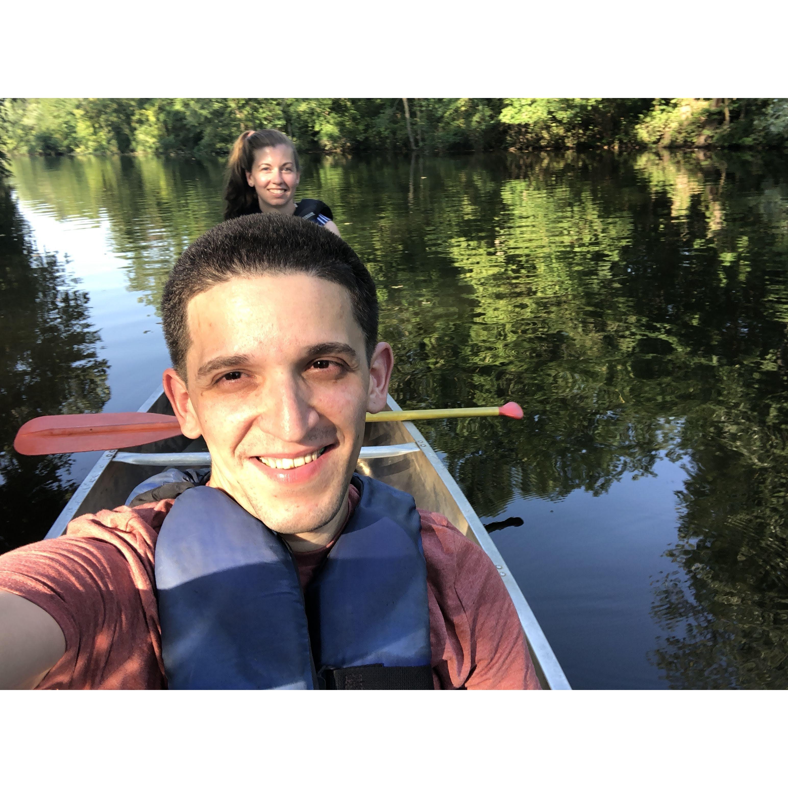 Kayaking in Princeton