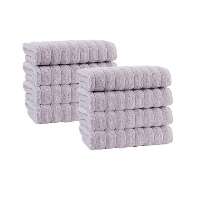 Enchante Home Vague 8-Pc. Hand Towels Turkish Cotton Towel Set