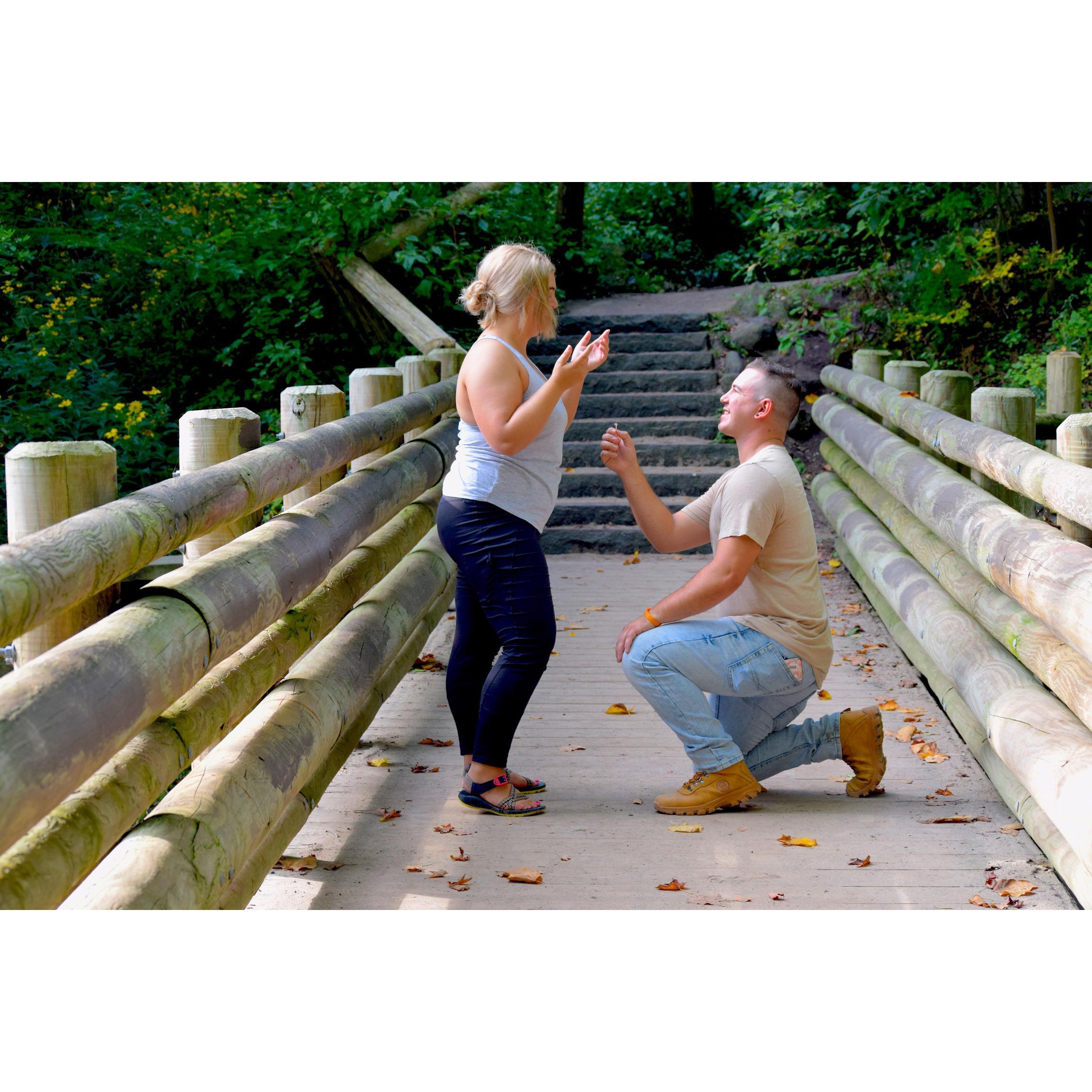 Engagement 9/21/2019 at Seven Bridges Park
