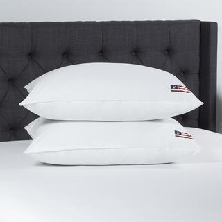 Novelty Flag Lux-Loft Down Alternative Pillow, Set of 2