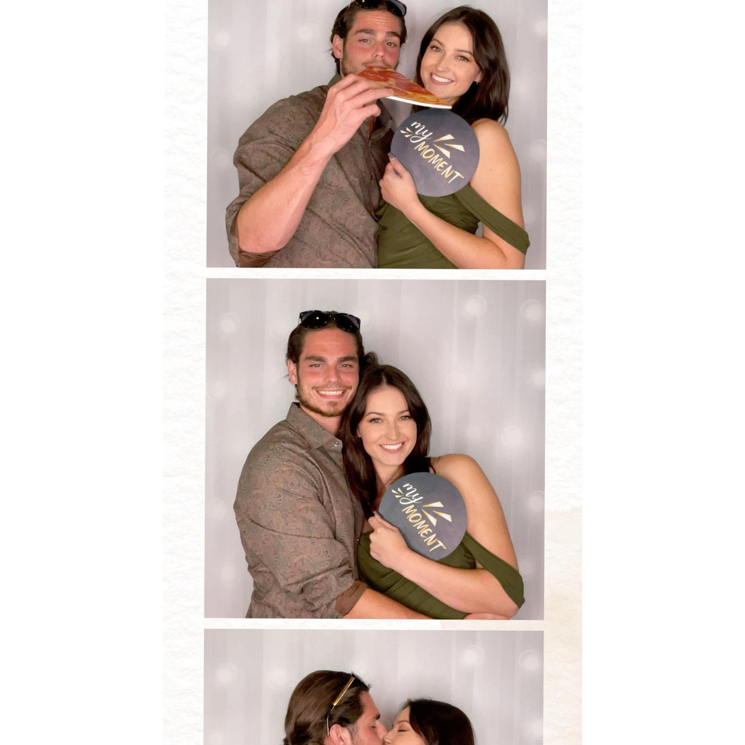 The couple will forever be eachothers wedding date. Here celebrating Shannon's childhood friend, Ryann, at her wedding in 2023.