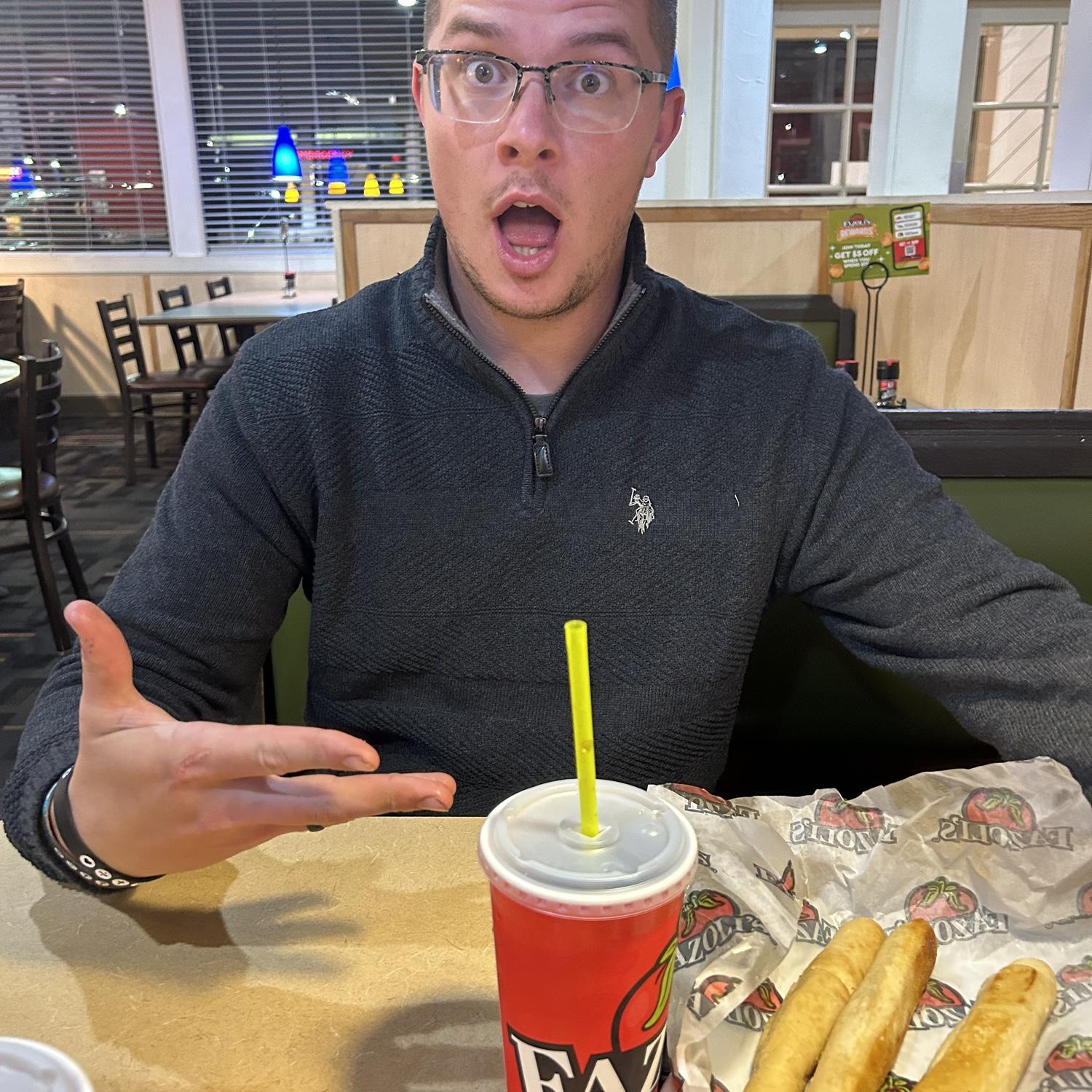 Fazoli's baby!!!