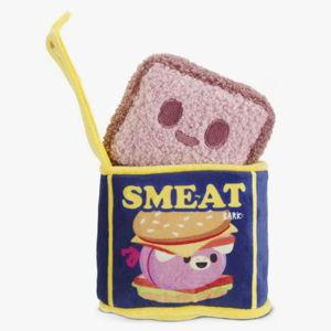 BARK Canned Smeat Multi-Part Squeaky Plush Dog Toy