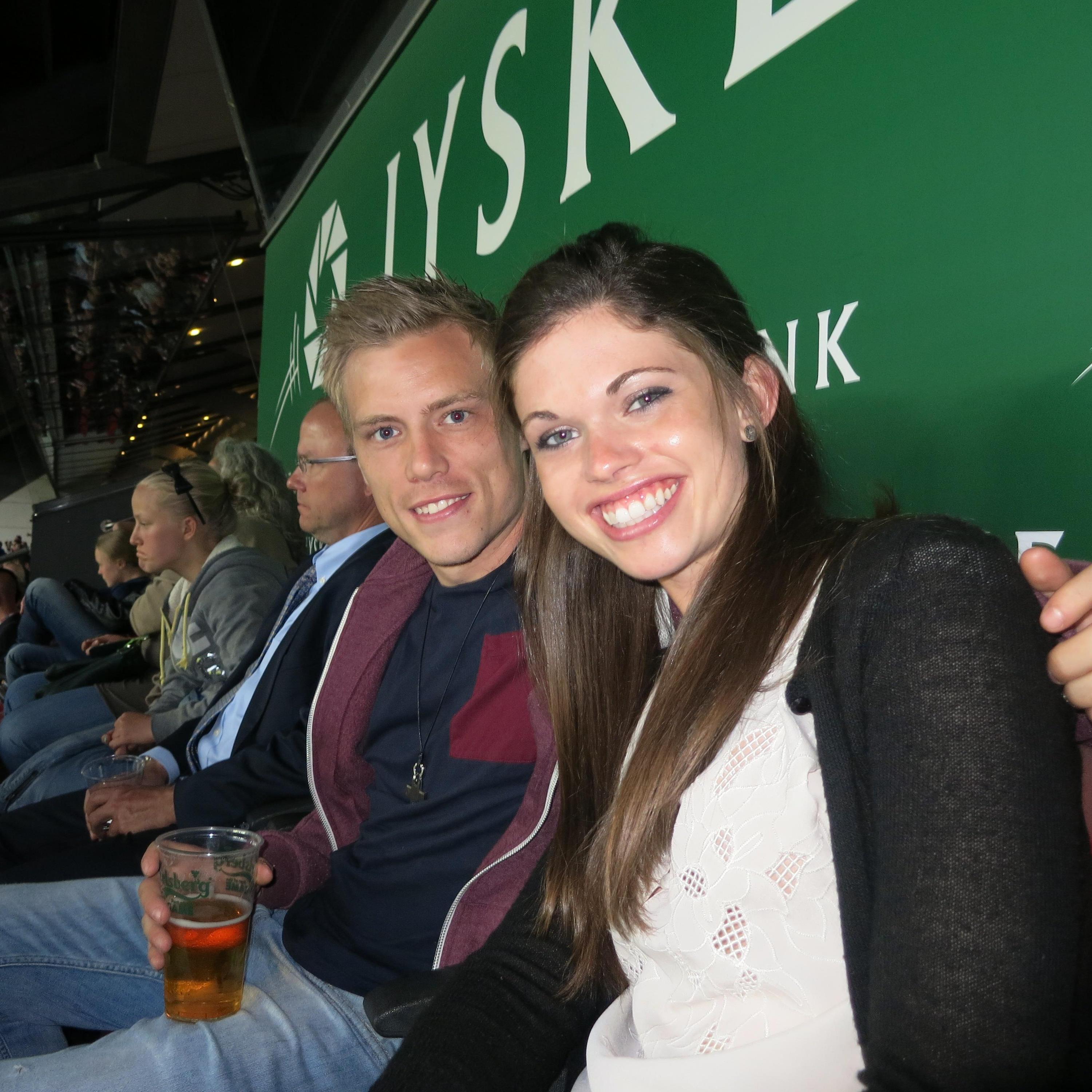 OUR FIRST DATE
Danish National Team Football (i.e. Soccer) Game
May 2013