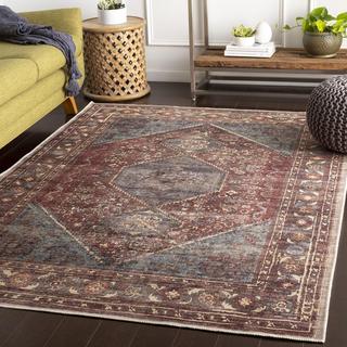 Amelie Diamond Washable Area Rug