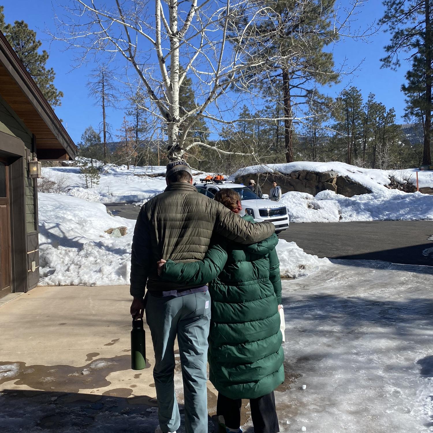 Durango, Colorado in January 2023, right before we celebrated our 1 year anniversary