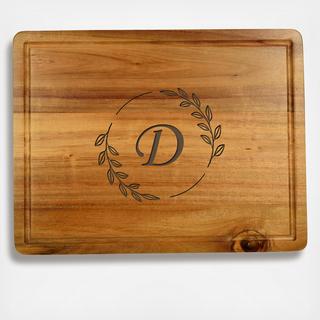 Personalized Acacia Charcuterie Cheese Cutting Board