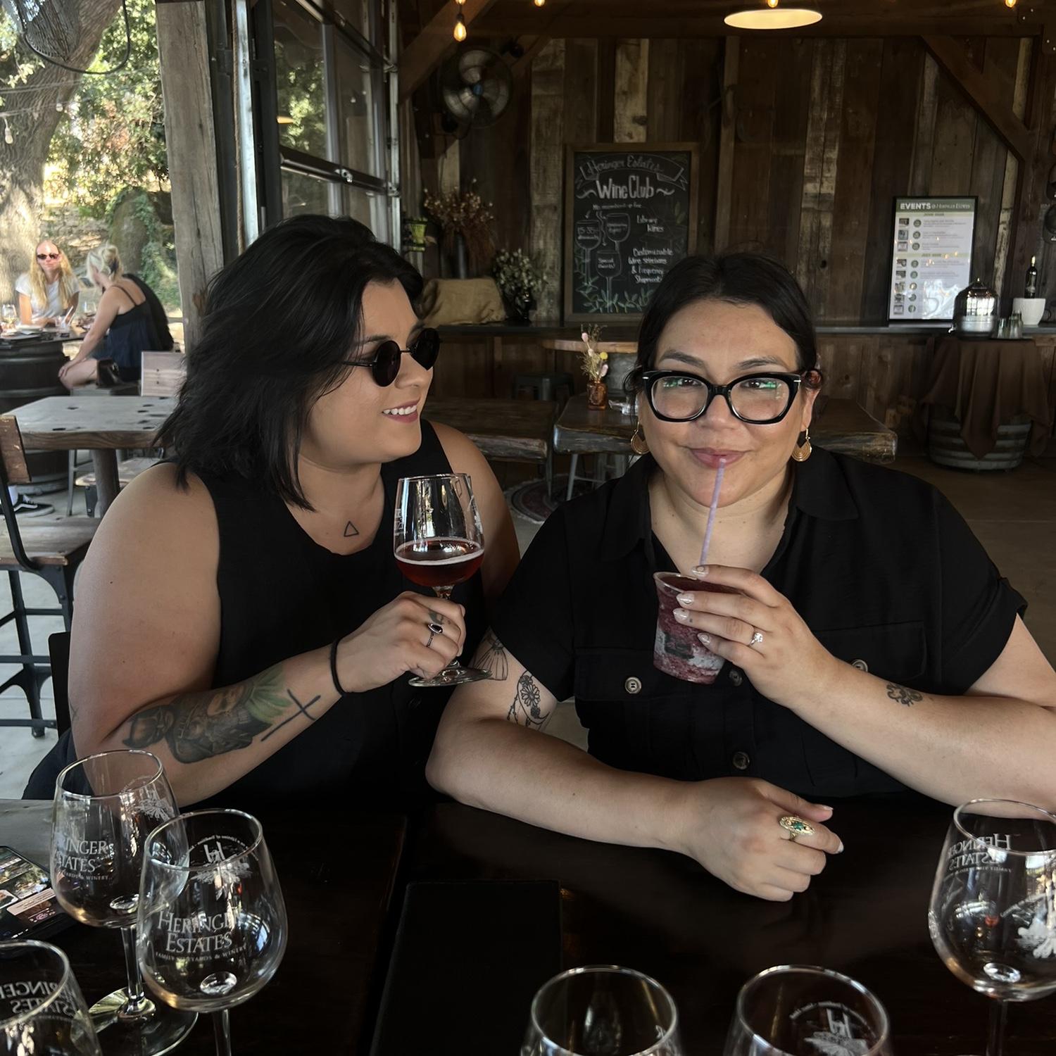 Herringer Winery regulars. Summer 2025.