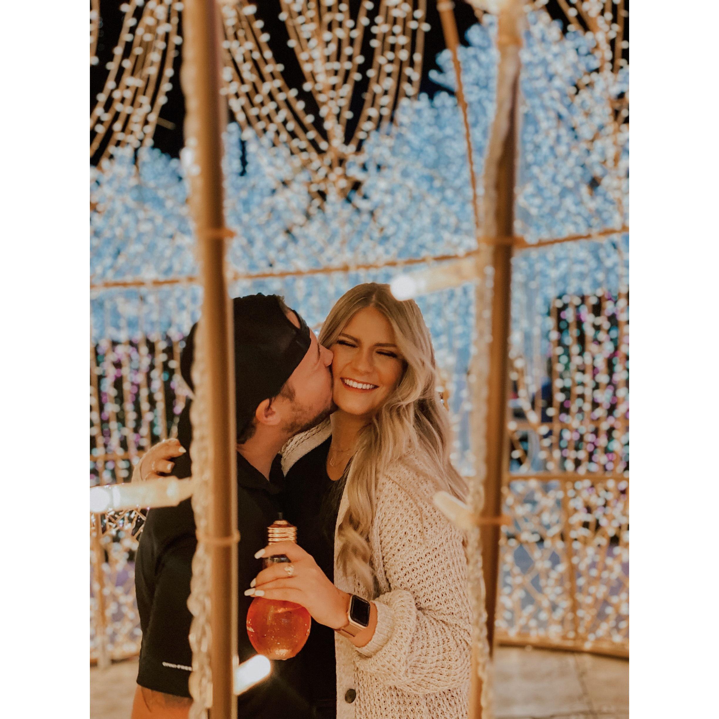 Holiday tradition visiting Enchant!