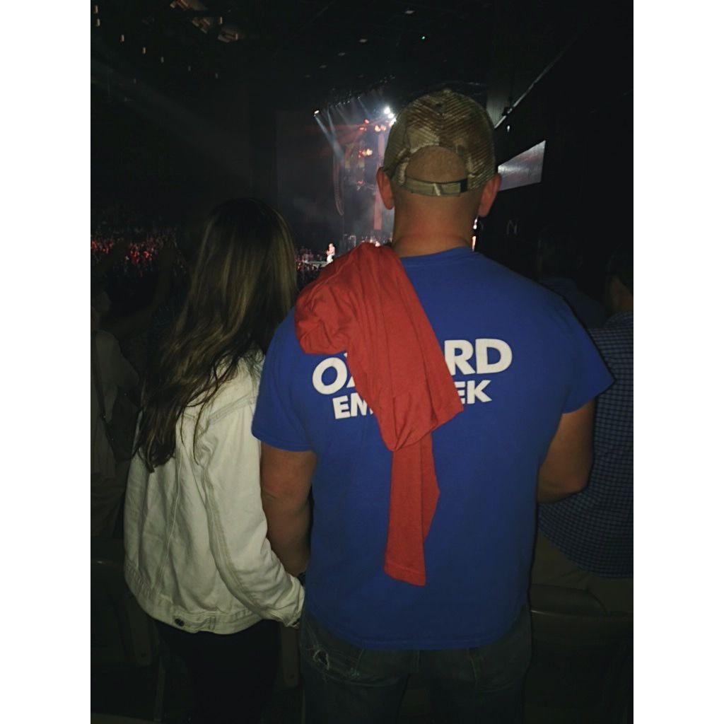 Our first concert together. 