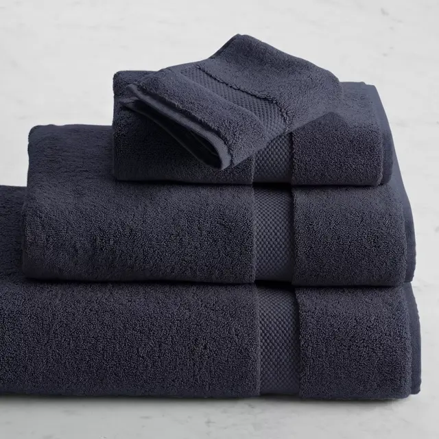 802-Gram Turkish Towel Set - Bath Towel in Indigo