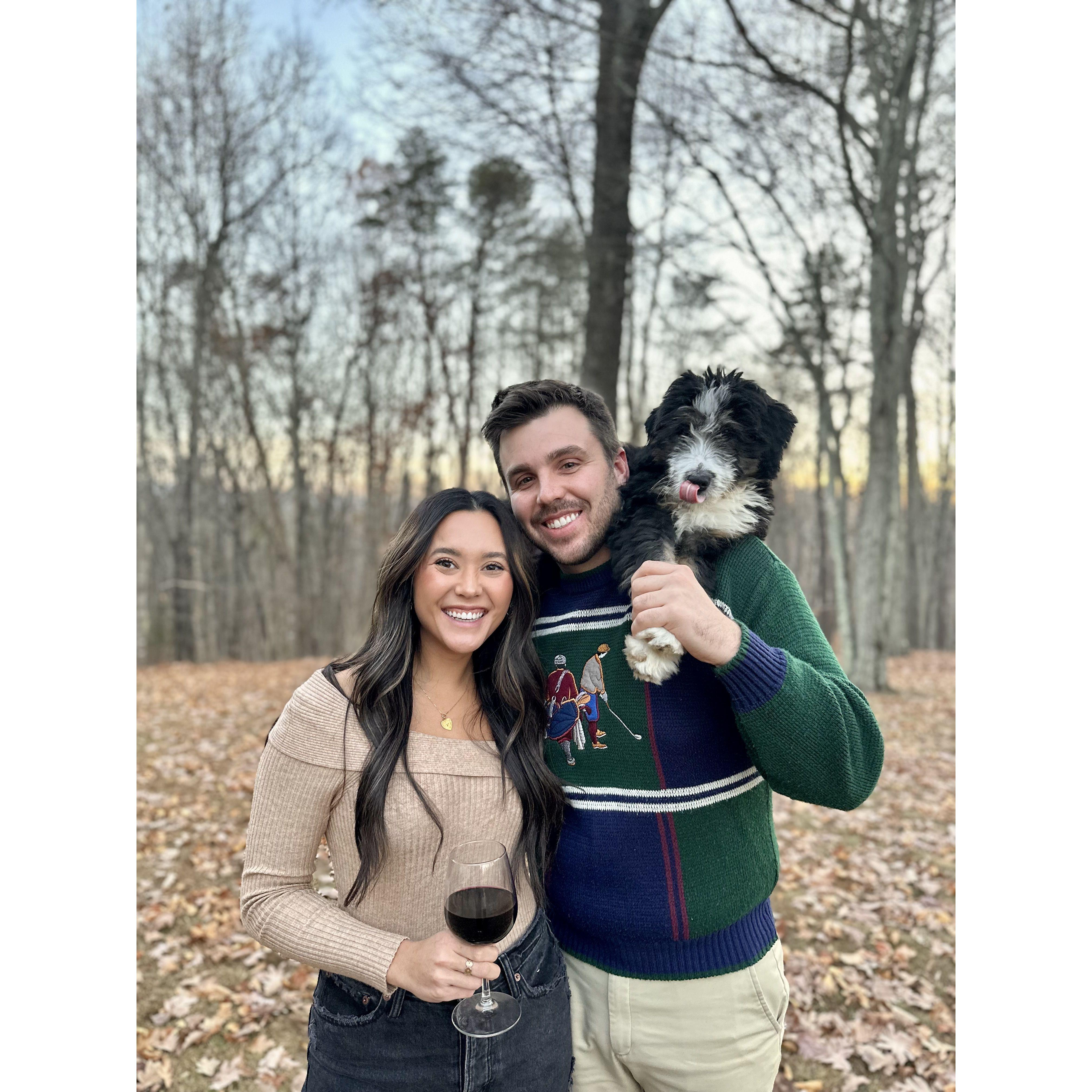 Fletcher's first Thanksgiving