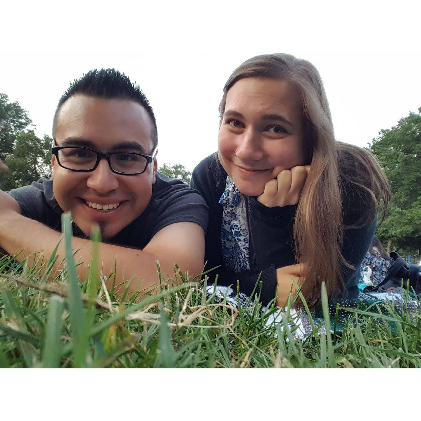 Our first date <3