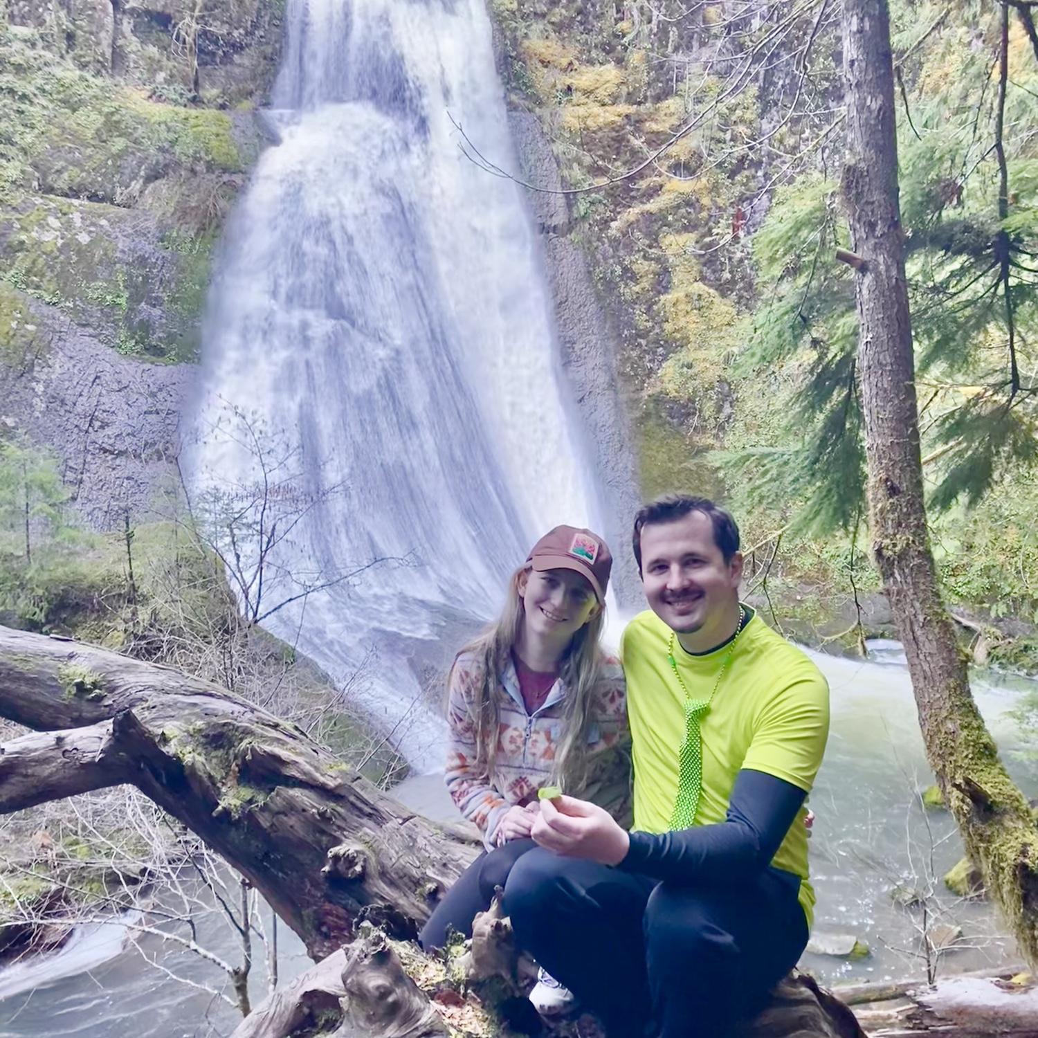 St. Patrick’s Day hike with friends