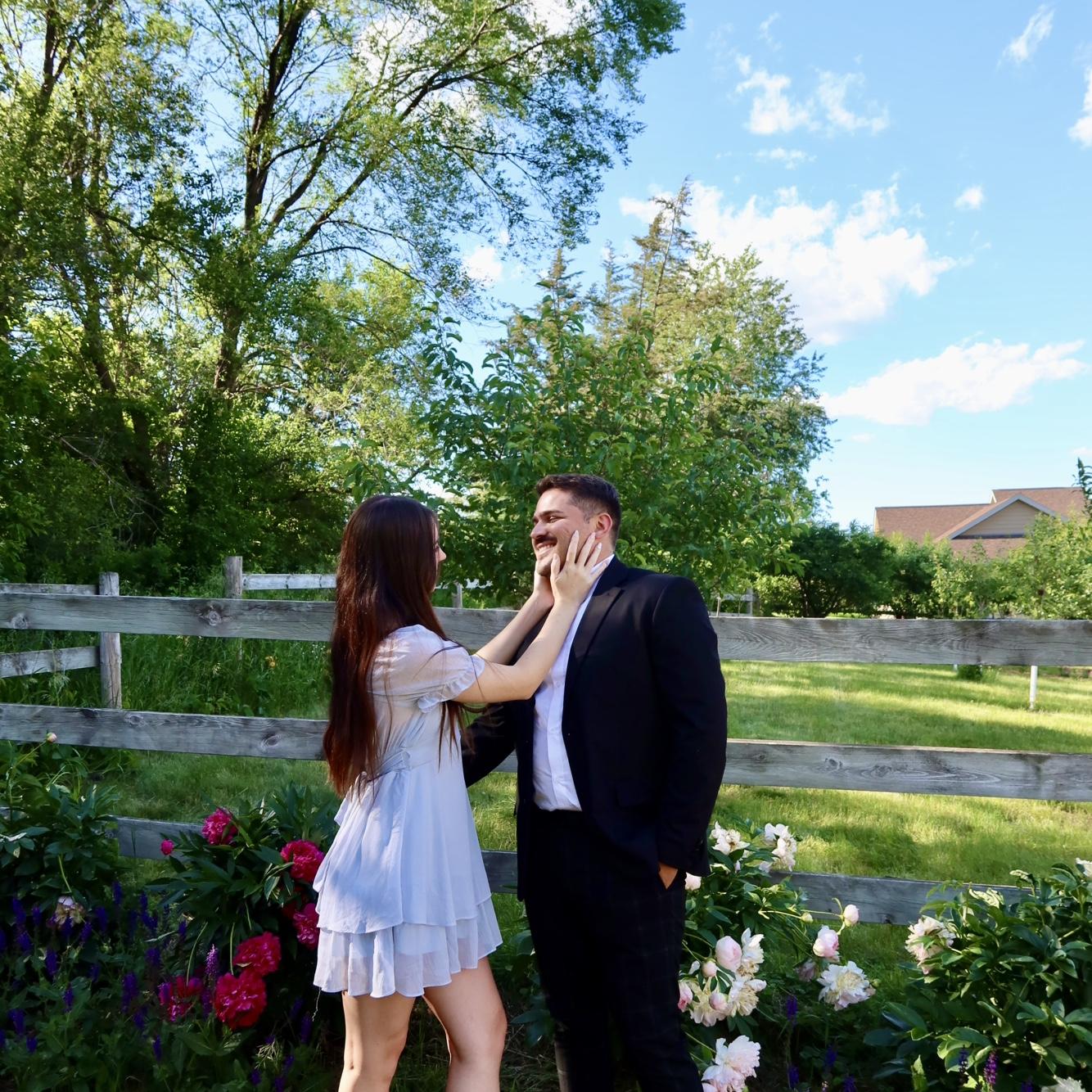 Our first wedding
