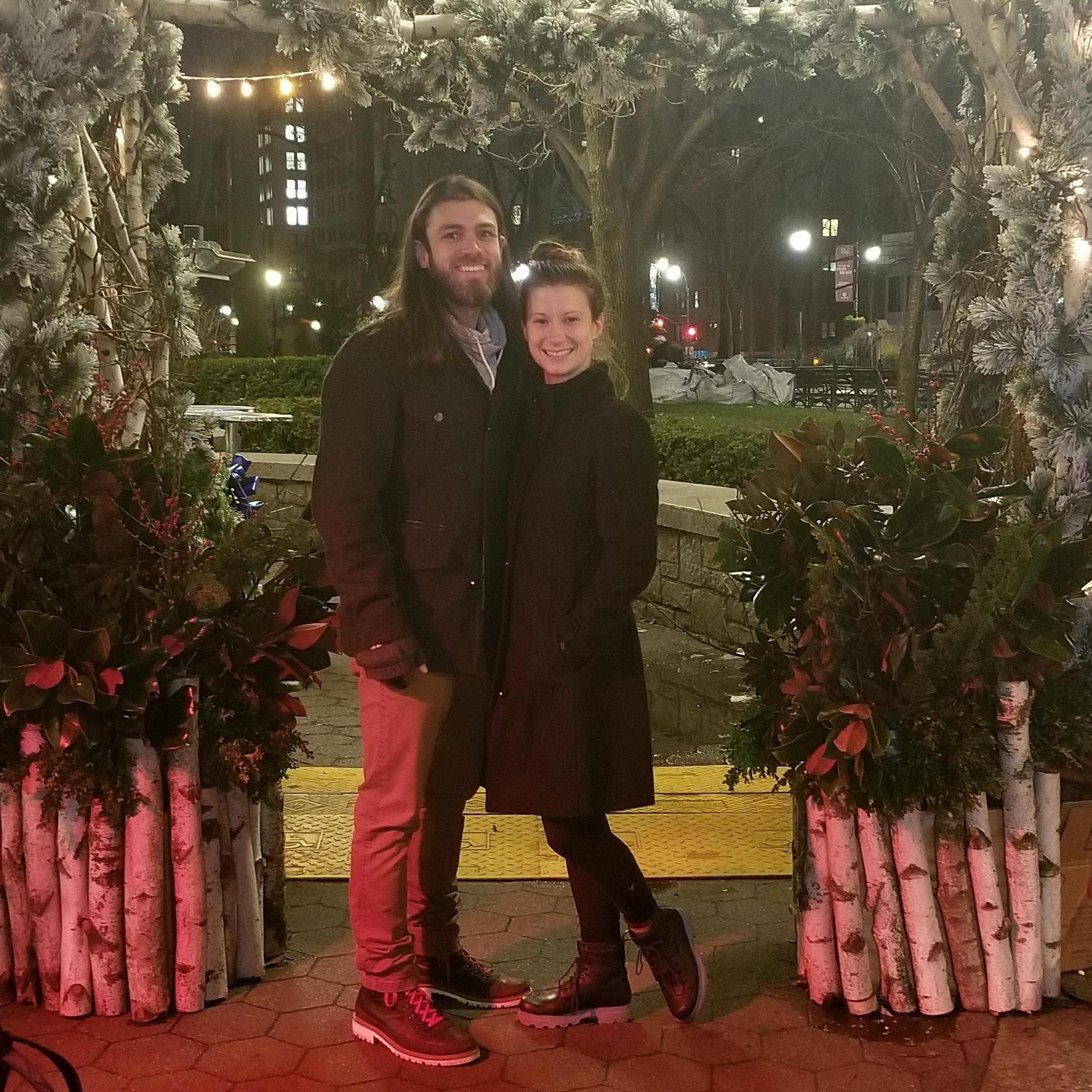 Christmas Market in Union Square, NYC 2018