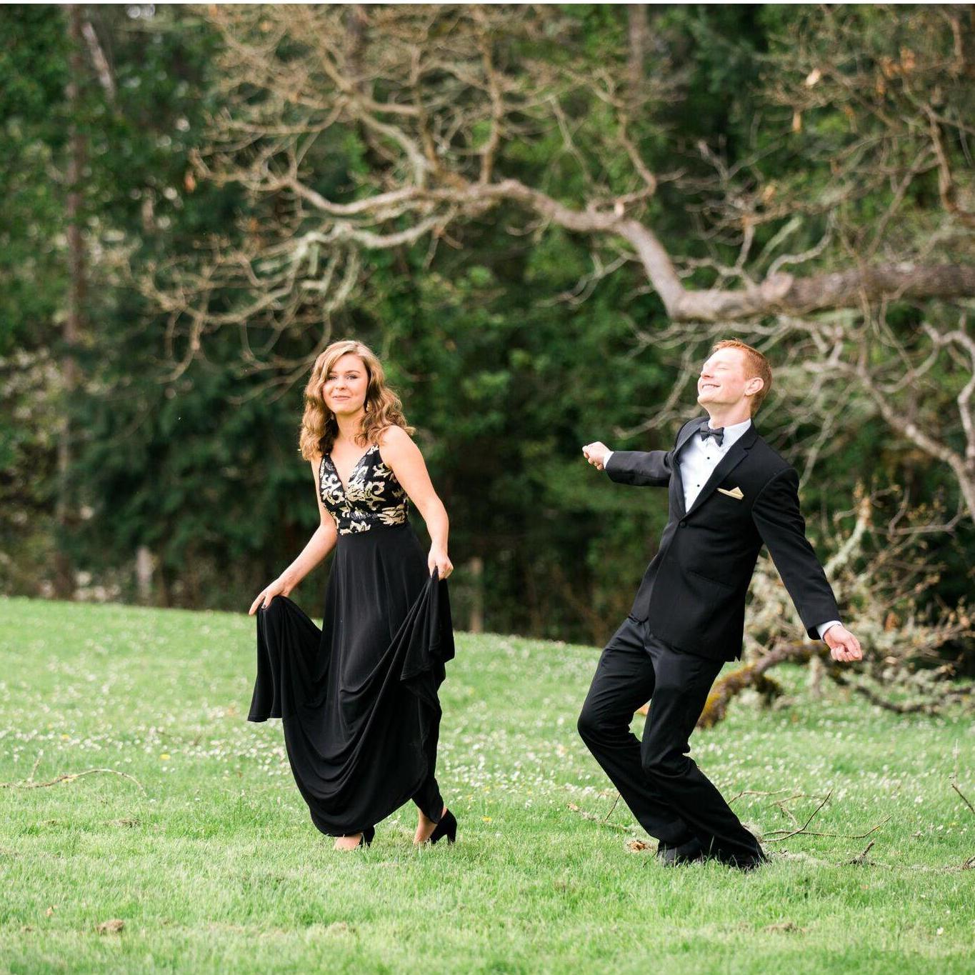 Always goofing off those two...
