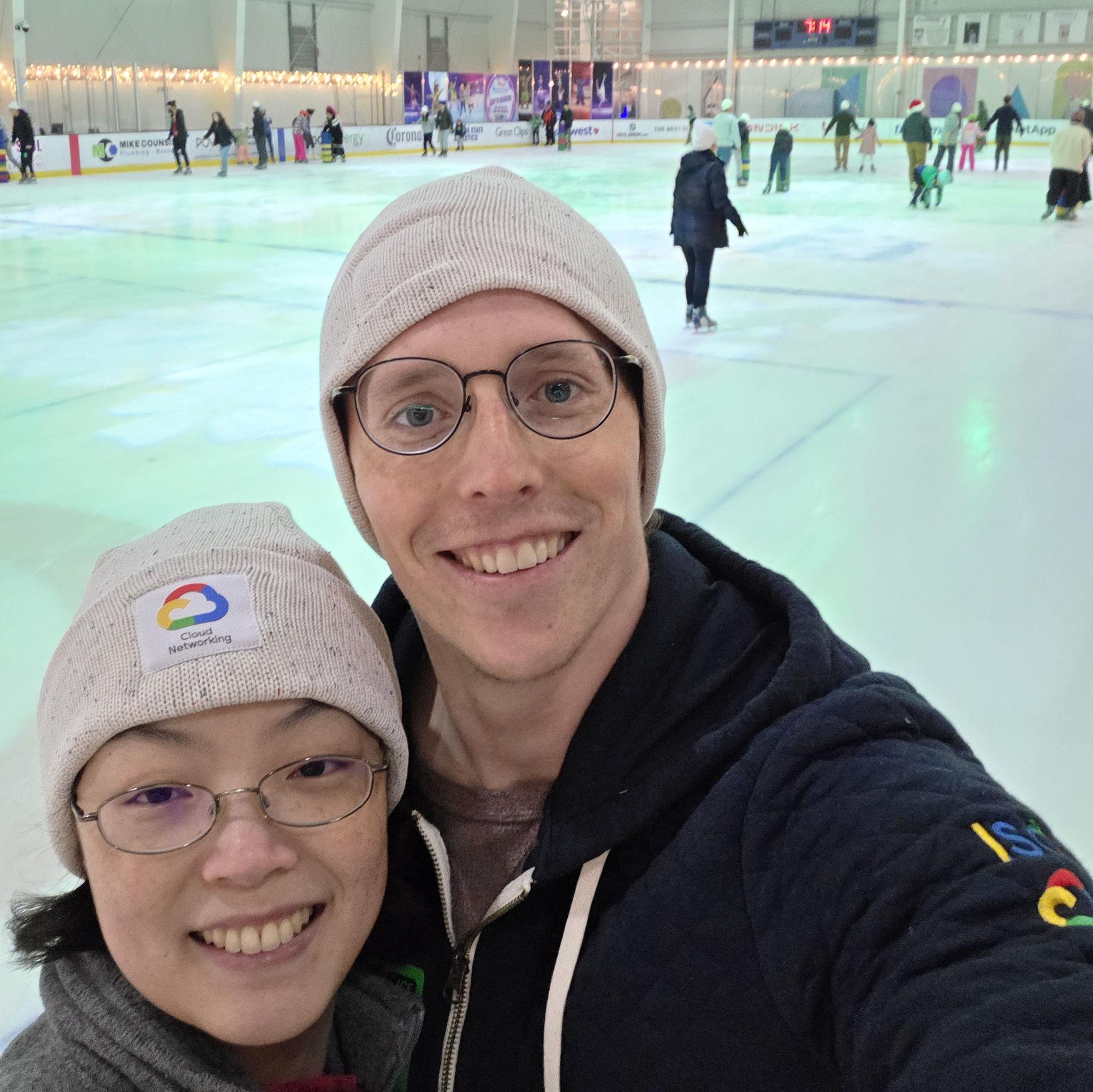 Matching Google swag!