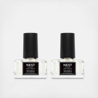 Wild Mint & Eucalyptus Wall Diffuser Refill, Set of 2