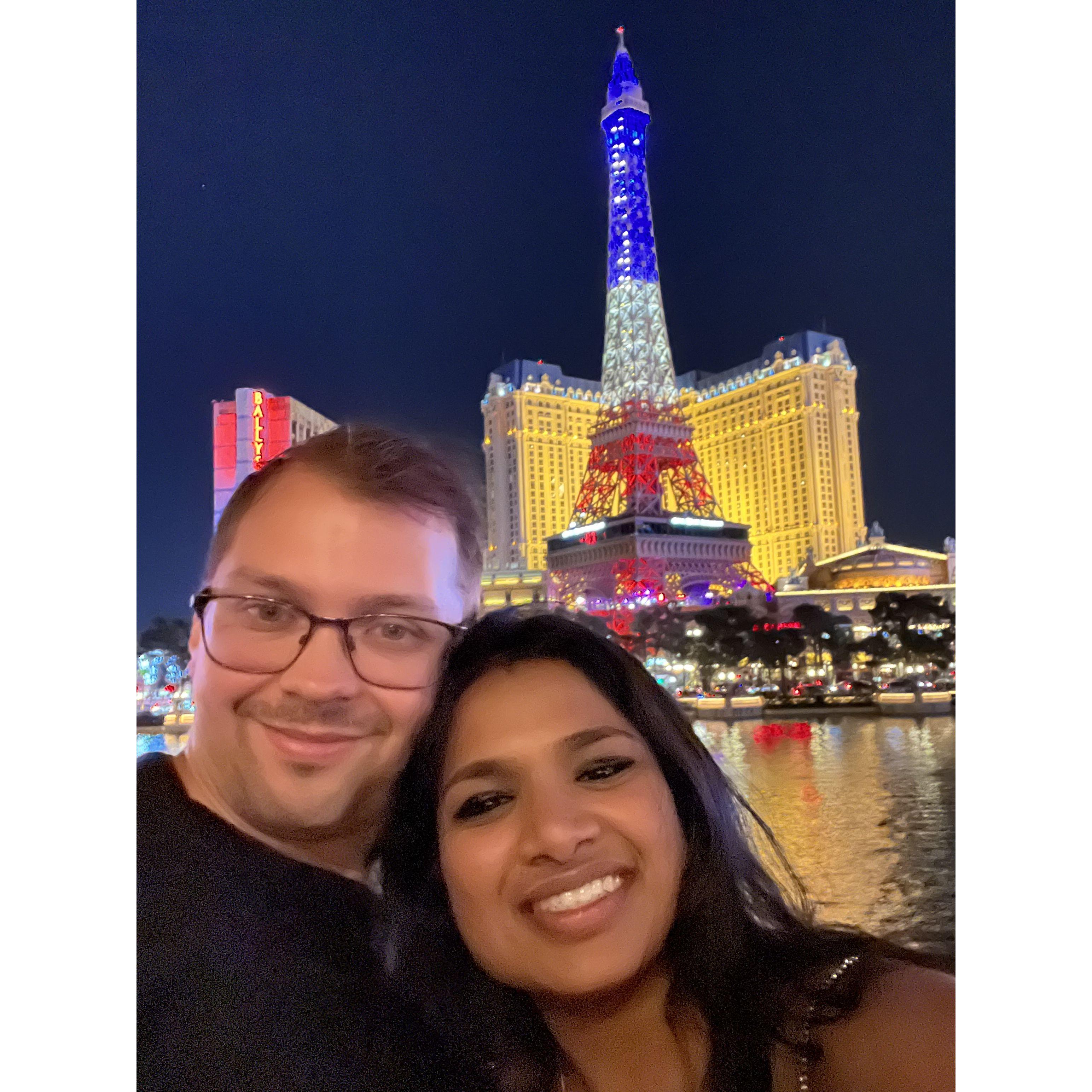 Paris or Vegas? We’ll take the Vegas charm until the real thing happens!