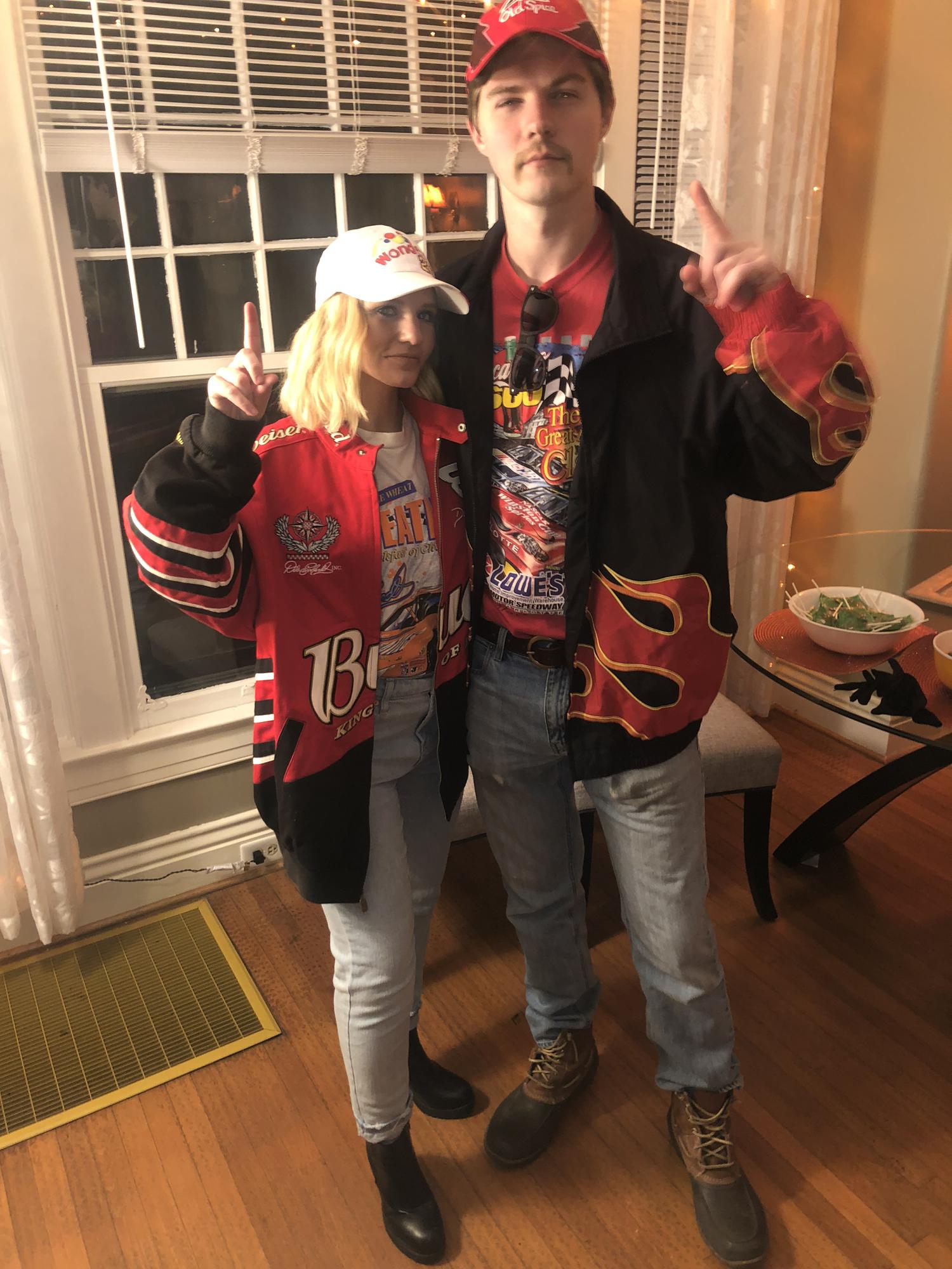 First Halloween together. Shake and Bake!