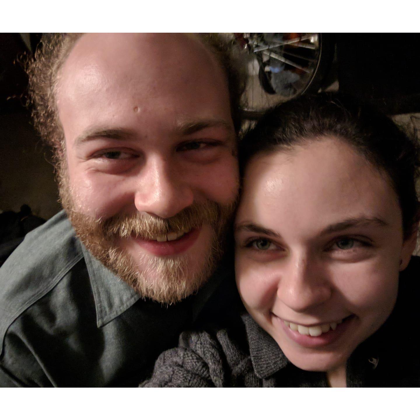 Anniversary night, off to hibachi dinner