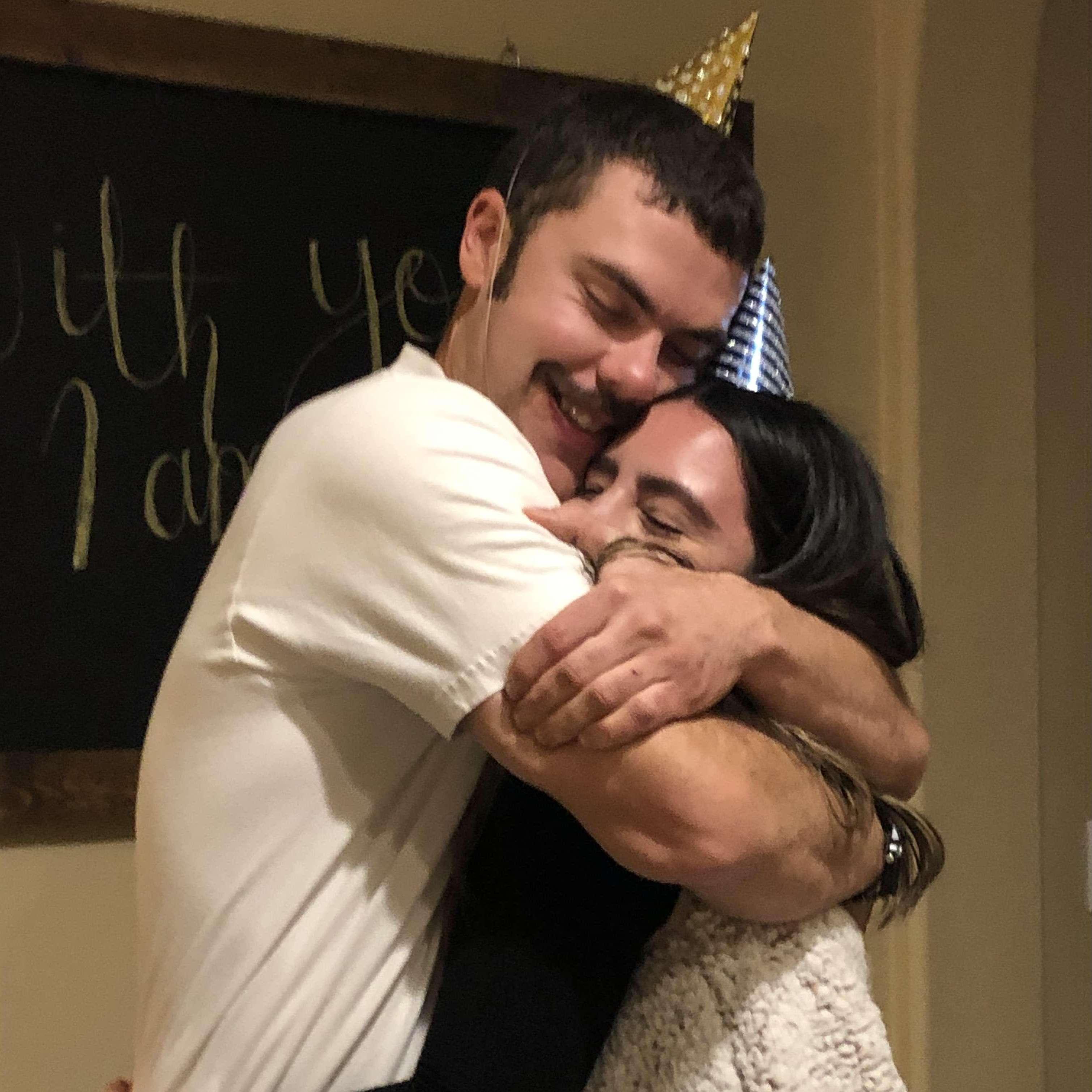 Chris's surprise birthday party