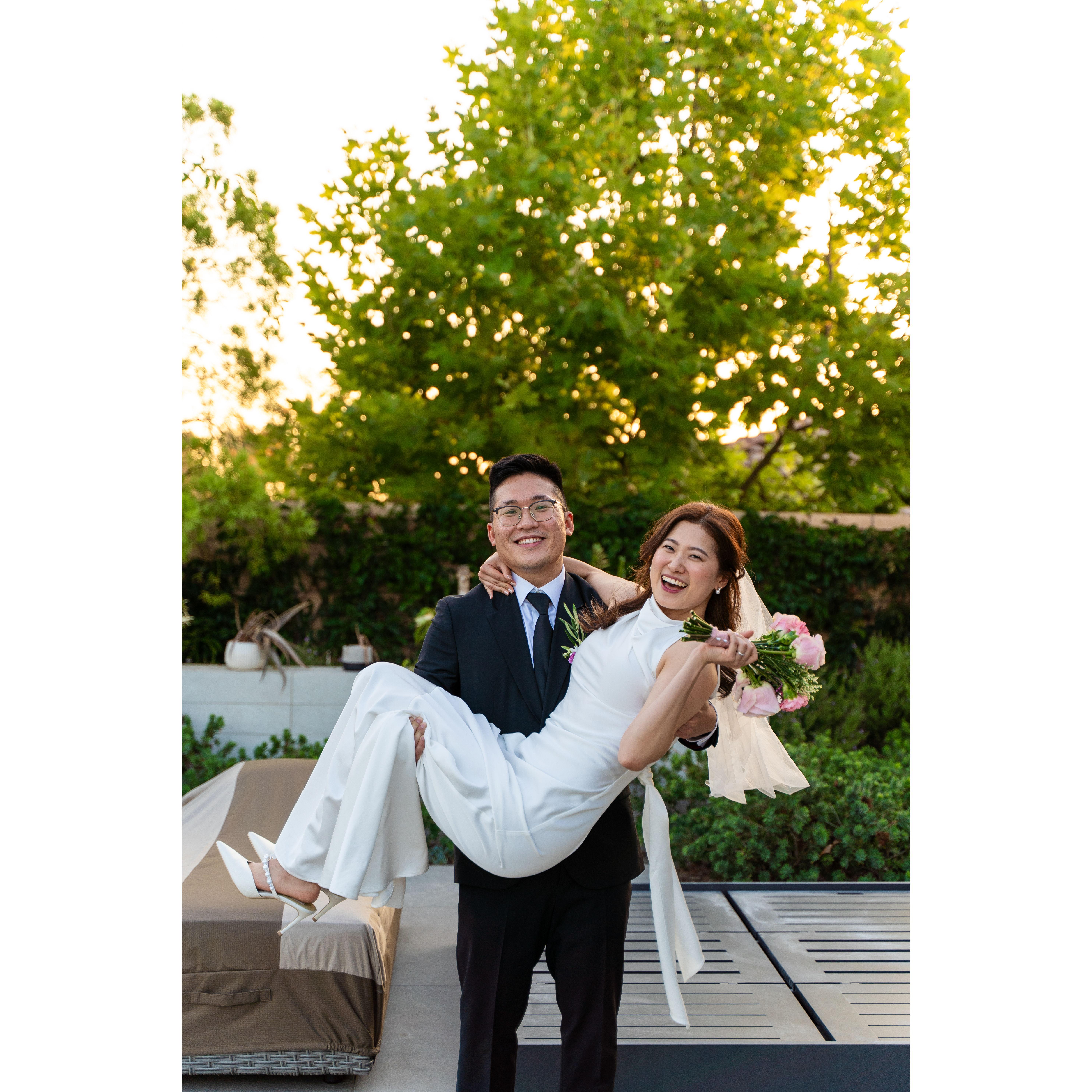 But now we want to celebrate our love...