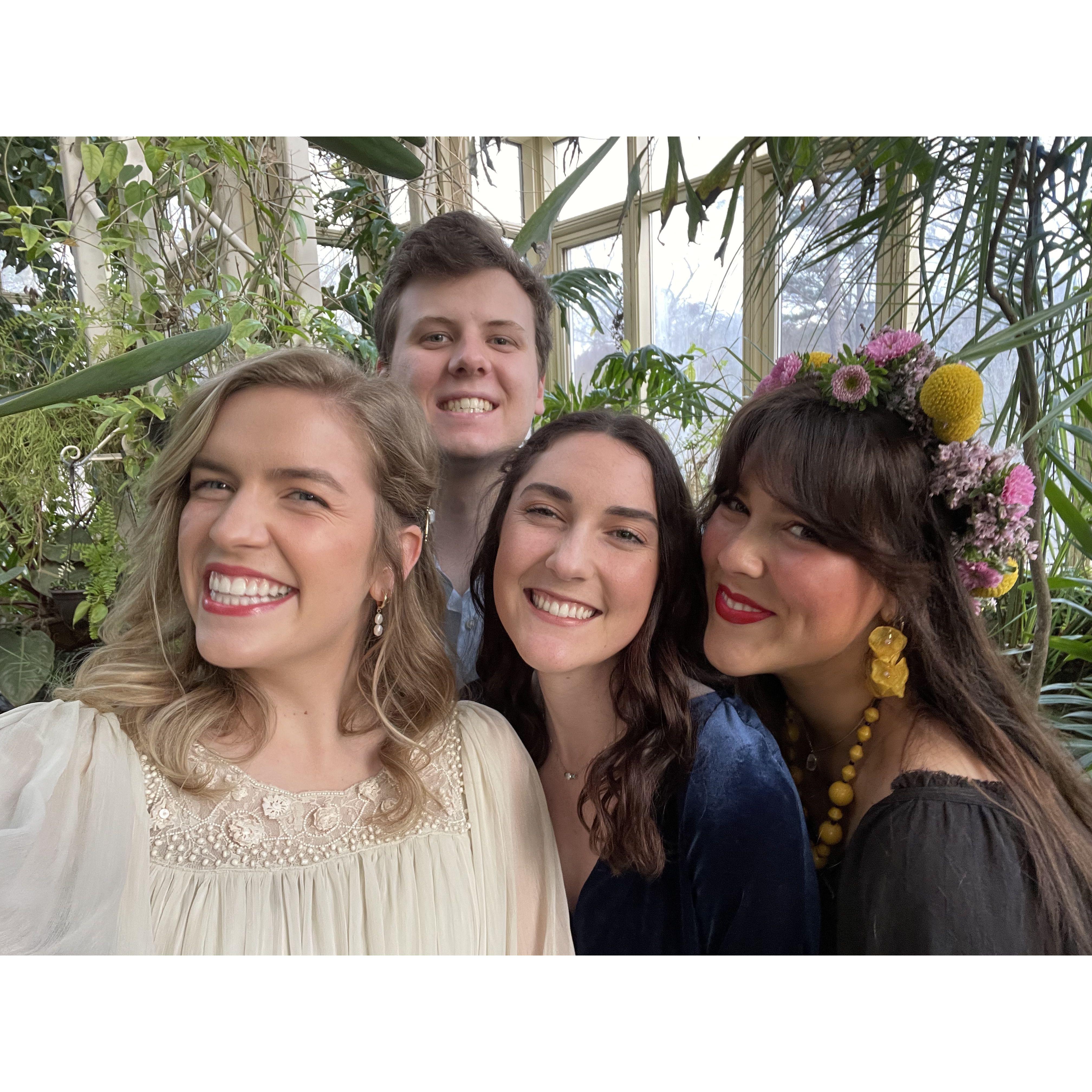 Chi Omega Semi Formal plus friends! February 2022