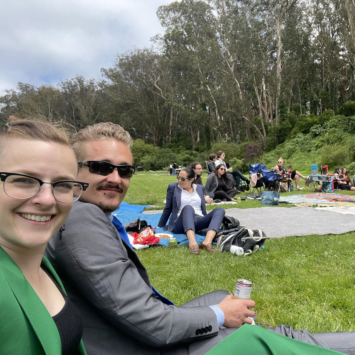 At our friend Cheryna and Bex's wedding in May 2024 in San Francisco!