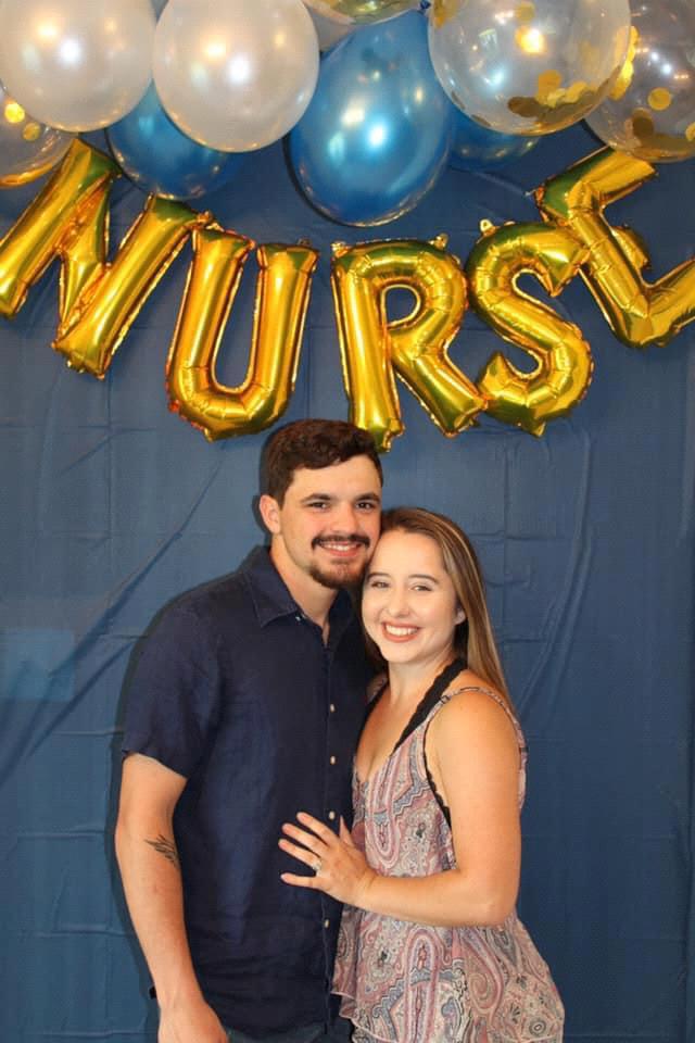 Celebrating Kylies Nursing Degree!