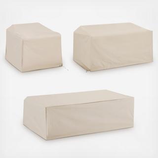 3-Piece Outdoor Furniture Cover Set
