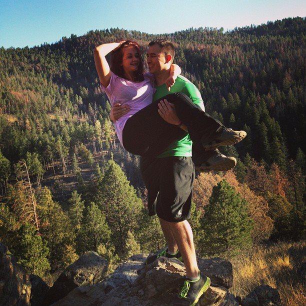The day a 2 mile hiking trip that turned into 8 miles. Also the same location I said yes to the man of my dreams 4 years later.