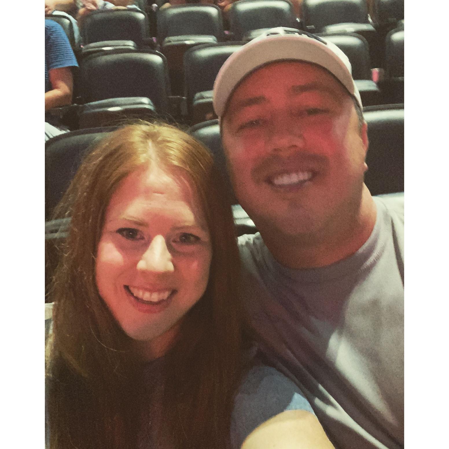 Our first official picture together was a a concert for Thomas Rhett. It was such a great time!