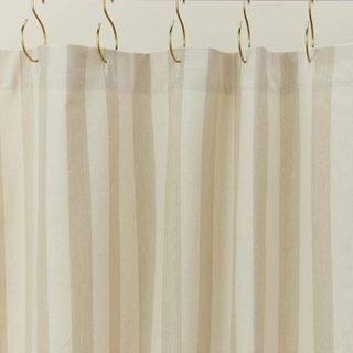Essential Striped Shower Curtain