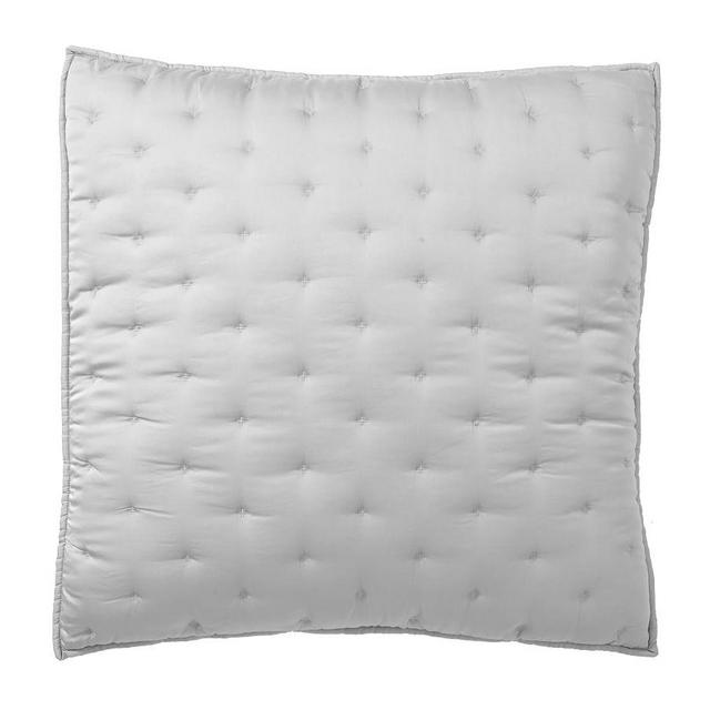 Tencel™ Sham, Euro, Gray Mist