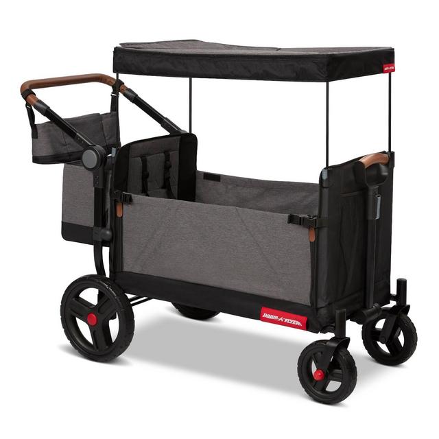 Radio Flyer Atlas Stroll N Wagon - Gray