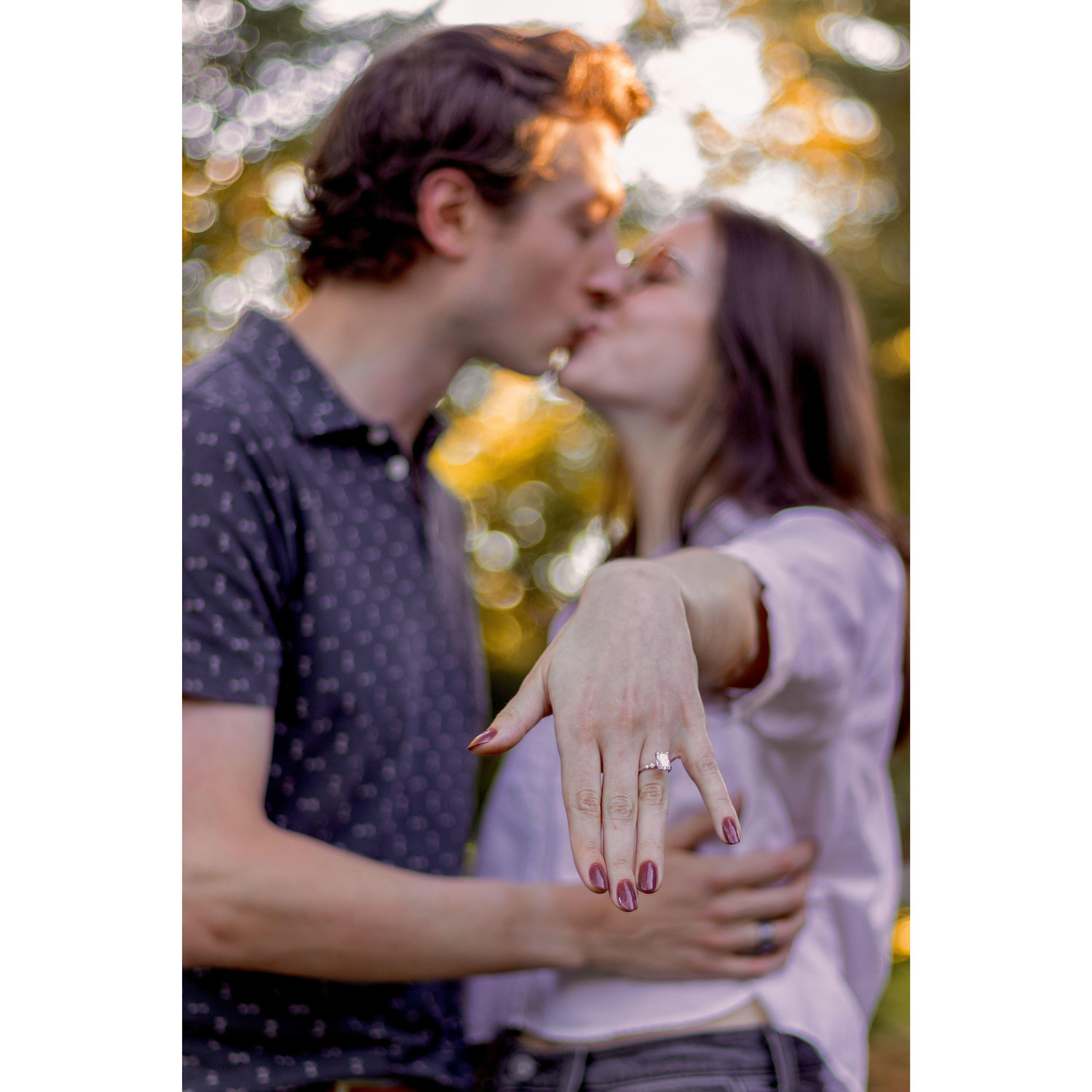 The moment Nicole said yes! :')