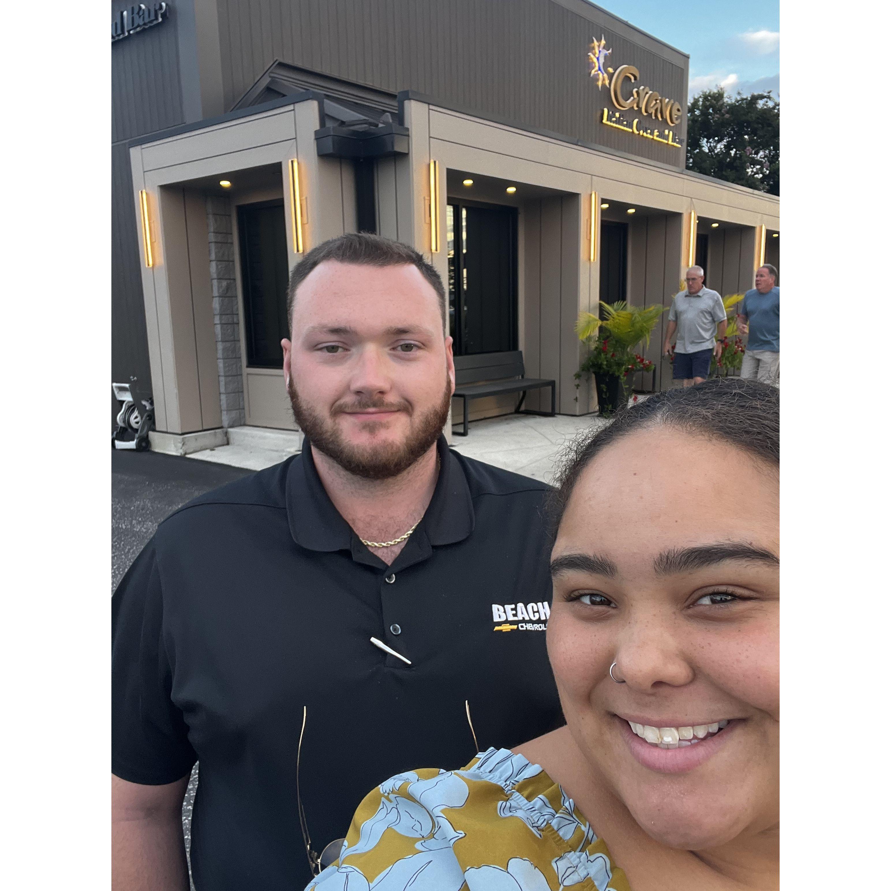 One of our cute little date nights this summer :)