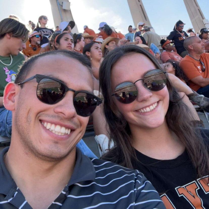 My first Longhorn game!