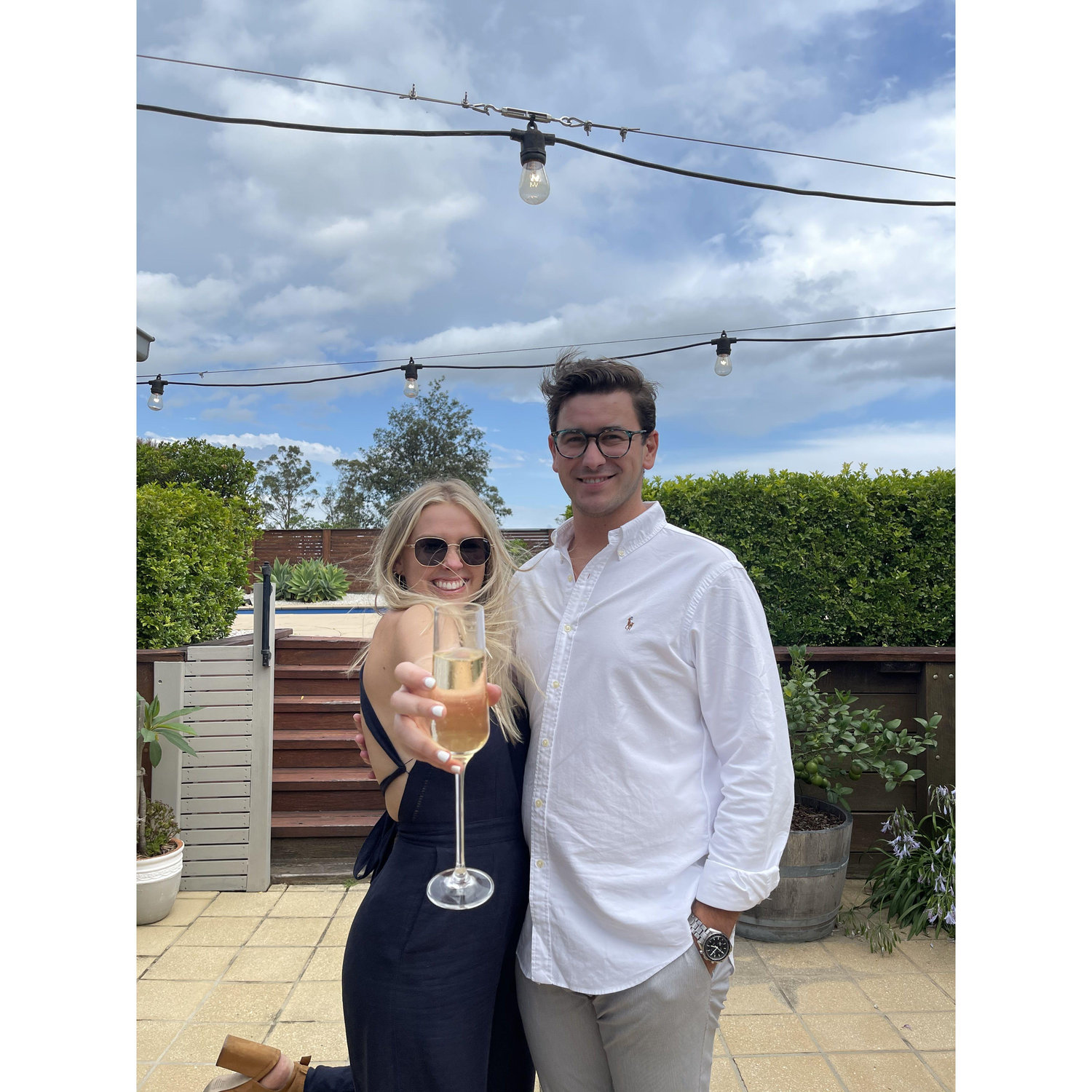 Our First Christmas Period together. Tom woke up at 3:30am on Boxing Day to get a train from Newcastle and bus from Sydney down to Kiama to be at the Hannigan's.