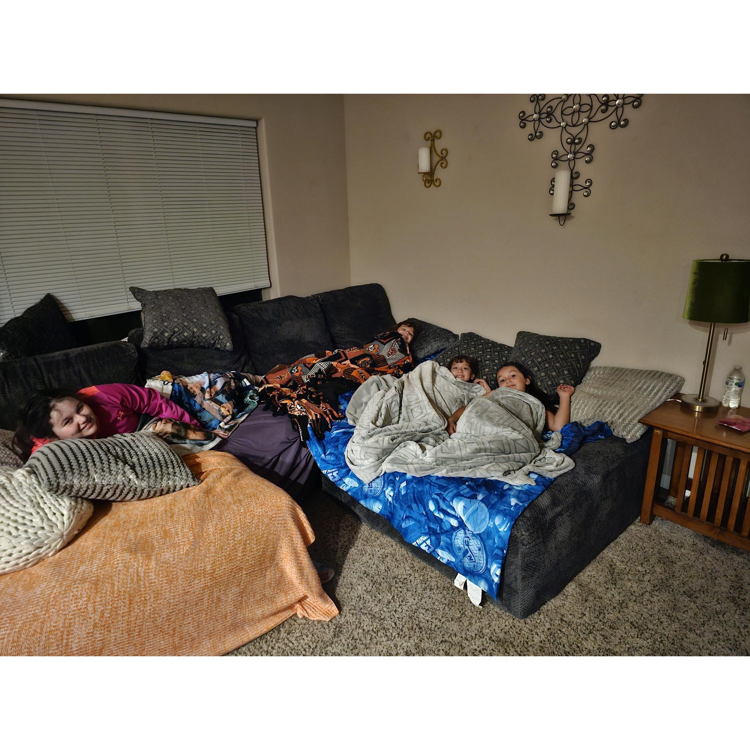 Sleep over nights.