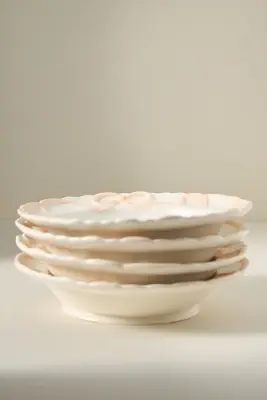 Benedita Bow Stoneware Bowls, Set of 4