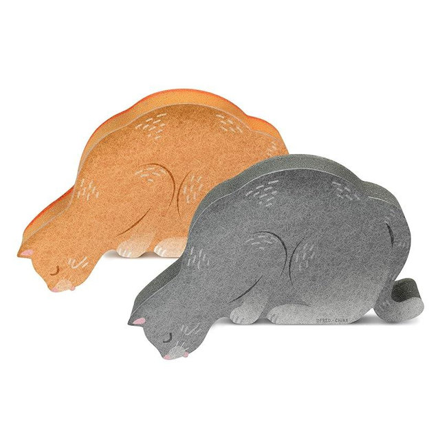 Genuine Fred Kitchen Kittens Sponge, Set of 2, Colors May Vary