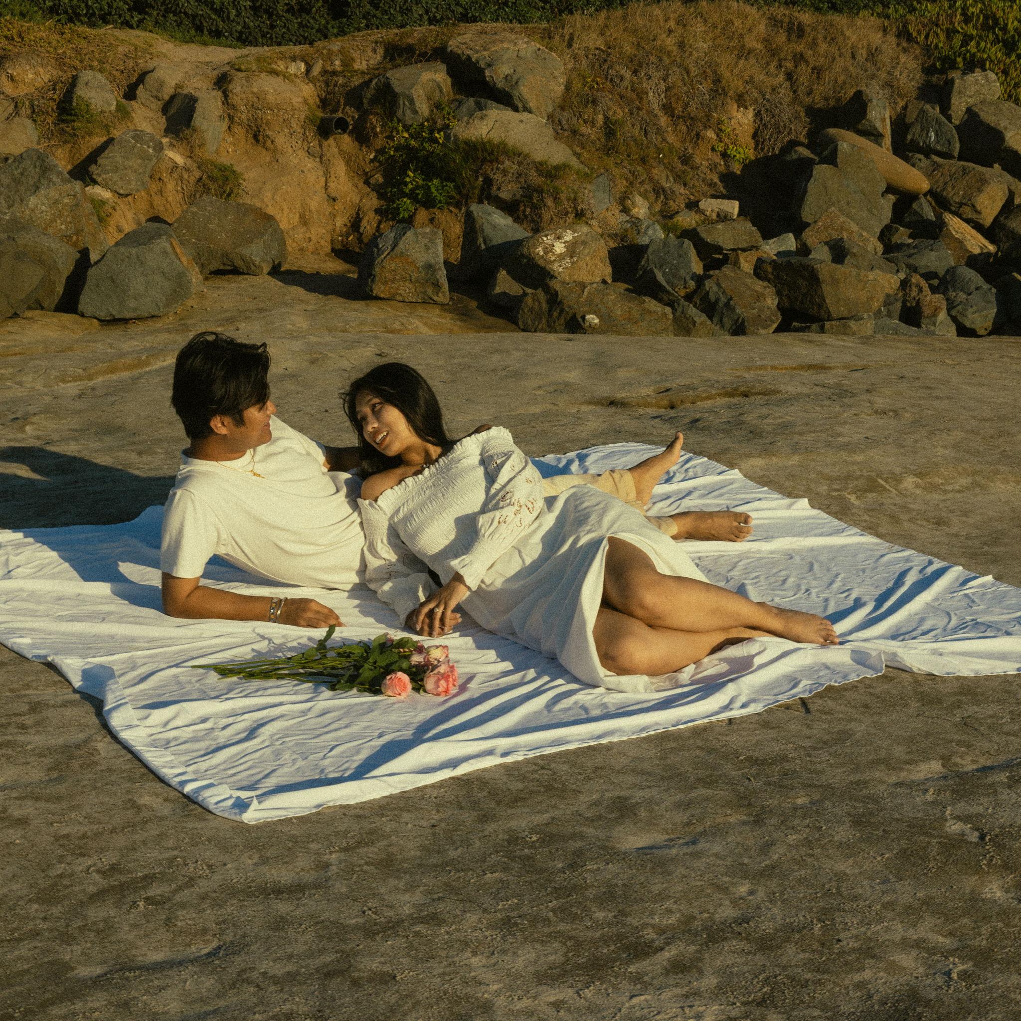 Our engagement at Windansea Beach in San Diego!