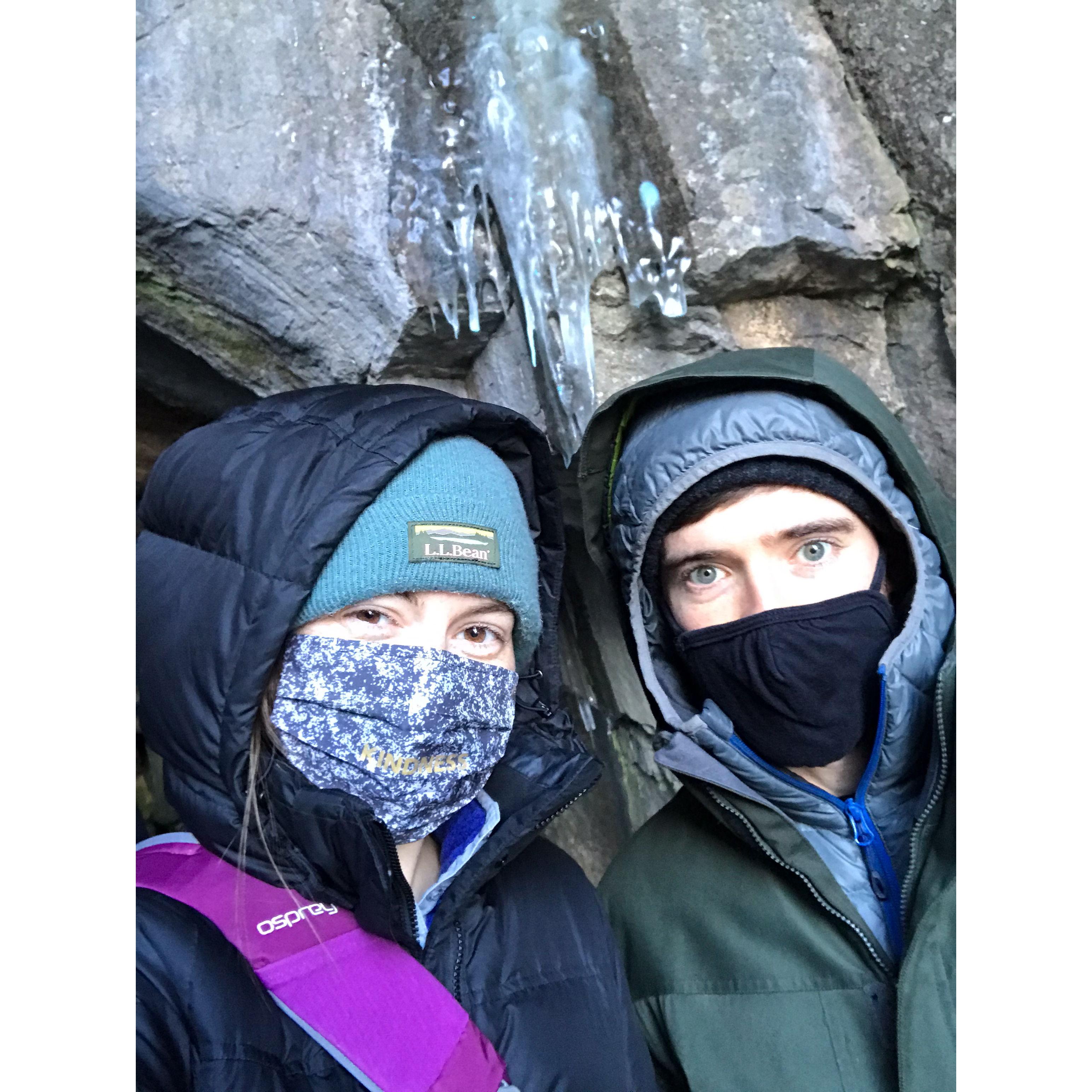Masks first became cool in 2020 and we wore them into a cave