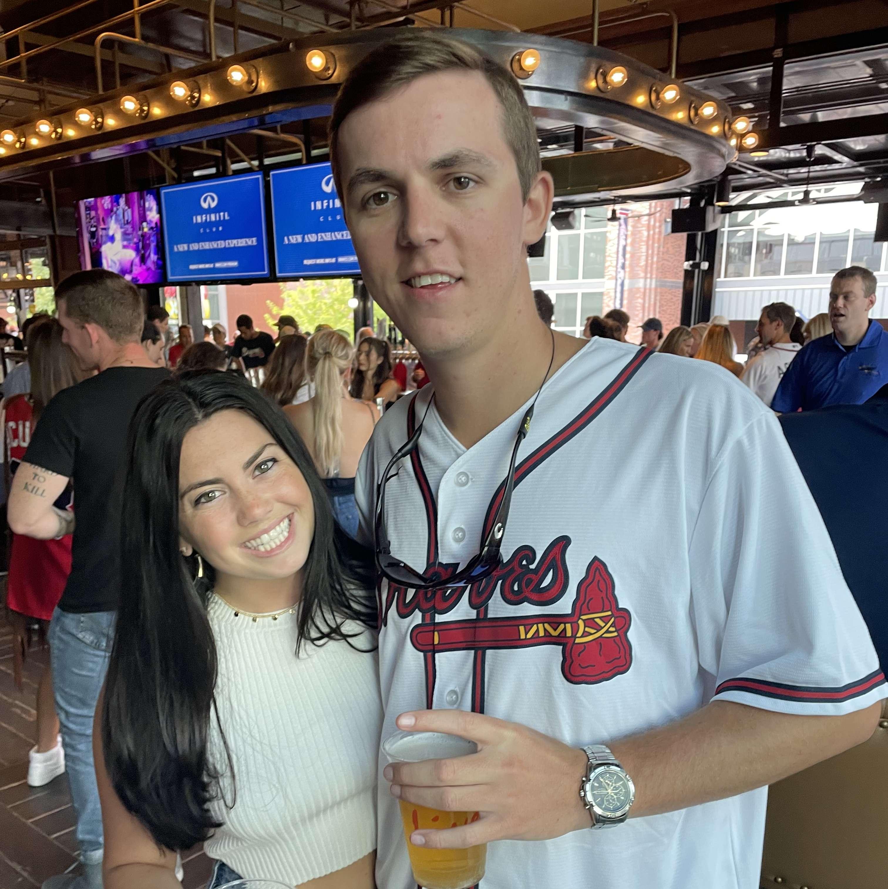 2020: Surprise trip to Atlanta for Chase's birthday to see the Braves play!