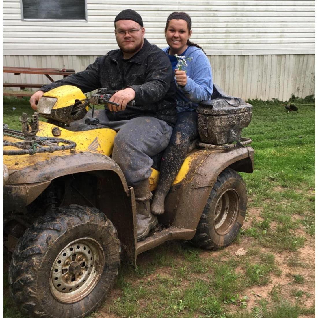 I didn't want to go to prom so we went on a ride and had a fire. He still picked me flowers!